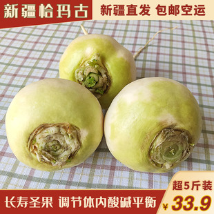 新疆带土恰玛古新鲜蔬菜超5斤装萝卜酸碱平衡柯坪县恰玛古蔬菜