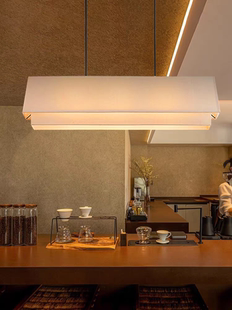 侘寂风餐厅吊灯民宿吧台茶室会所日式 咖啡厅奶茶店设计师艺术吊灯