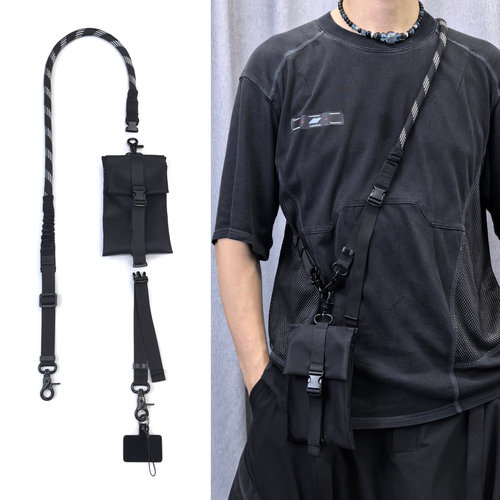 模块化机能手机包轻量便携休闲逛街户外运动装手机斜挎小包手机袋