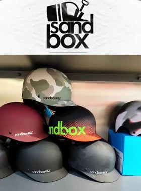雪落公园2425 SANDBOX单板滑雪头盔 男女同款S码(S/XS) L码 (M/L)