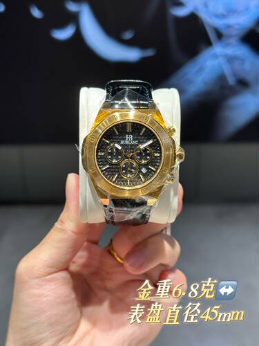 足金999宇珀手表男表送男友礼物