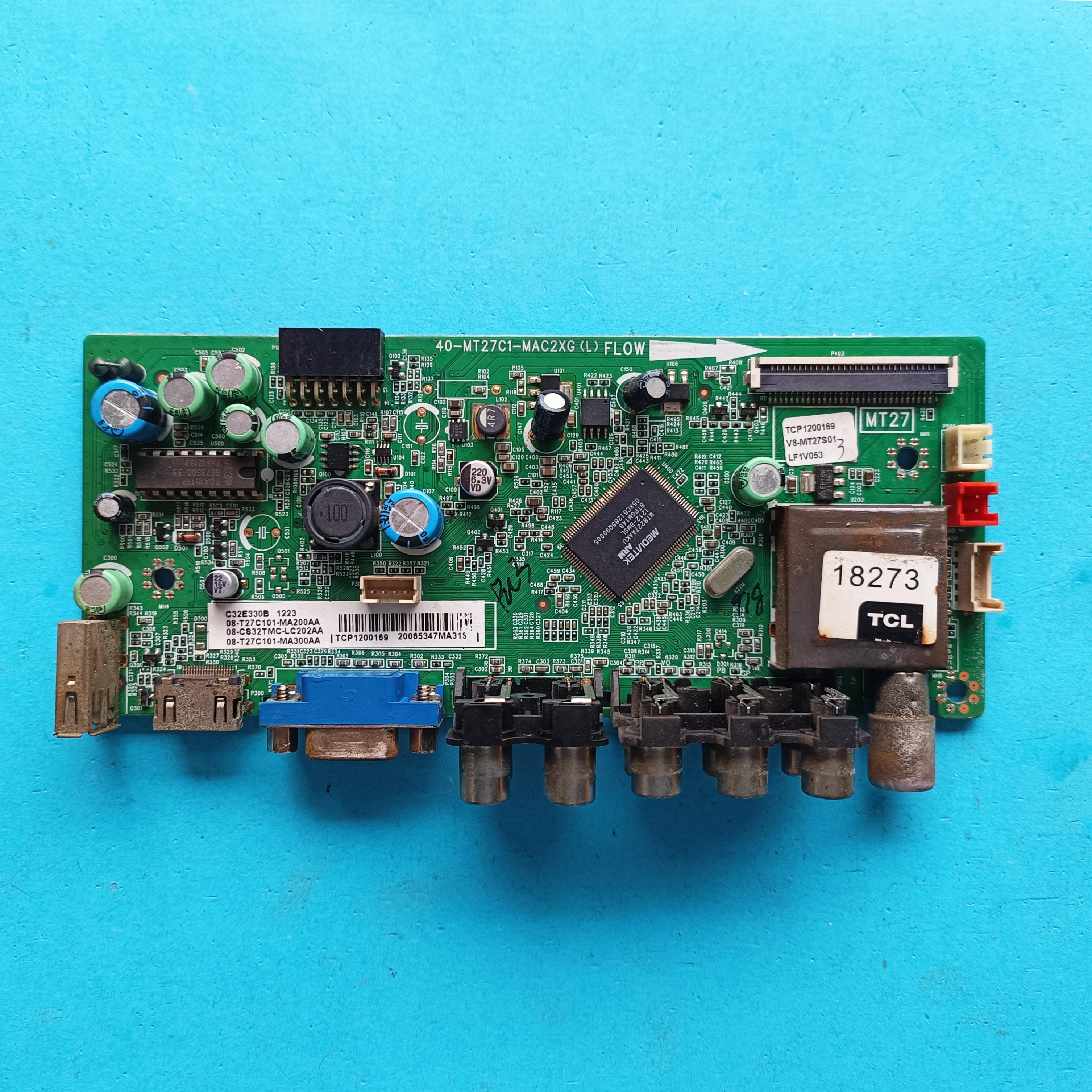 原装TCLC32E330B主板40-MT27C1