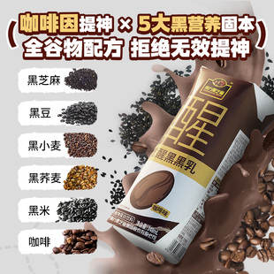 【会员尝鲜】南方黑芝麻黑养黑爆发黑黑乳*3支黑豆奶黑桑椹饮品