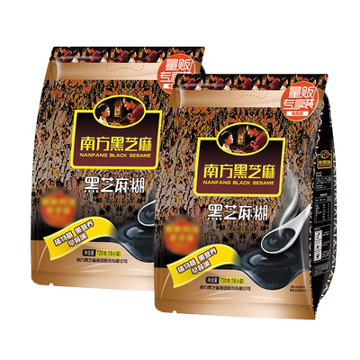黑芝麻糊原味/无糖720g经典润养