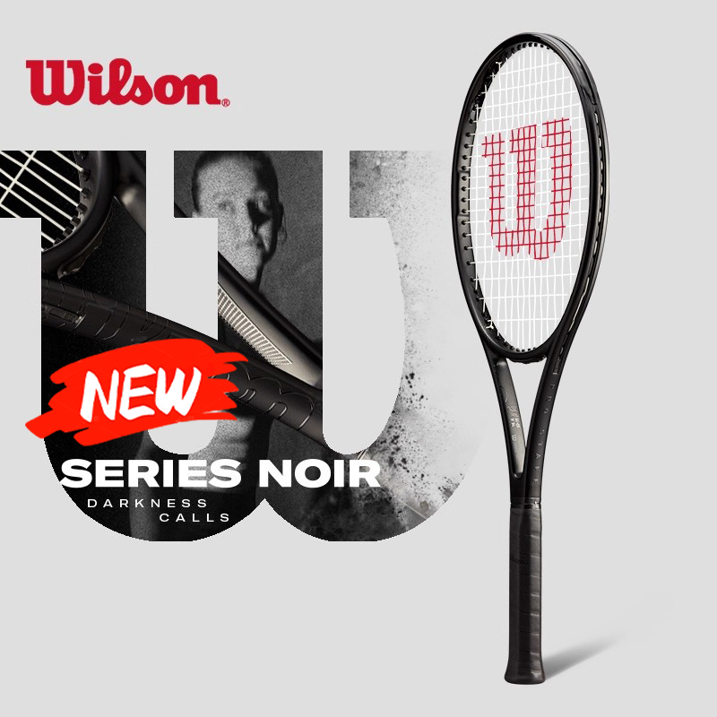 威尔胜2025小黑拍NOIR系列全碳素clash专业成人网球拍单拍blade