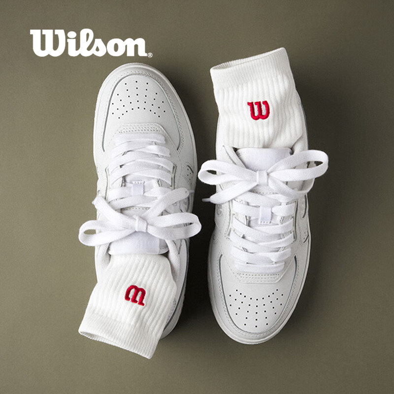 wilson威尔逊棉运动袜专业吸汗
