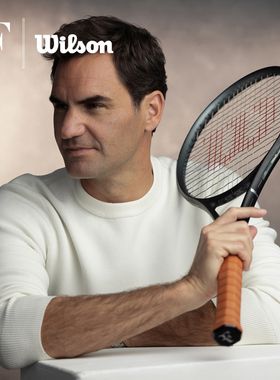 Wilson费德勒全新系列网球拍 RF 01威尔胜单人专业碳素比赛小黑拍