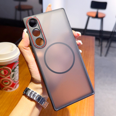 适用努比亚红魔10air手机壳新款磁吸透明磨砂NX779J外壳RedMagic 10 Air保护壳硅胶全包防摔红魔10air壳商务