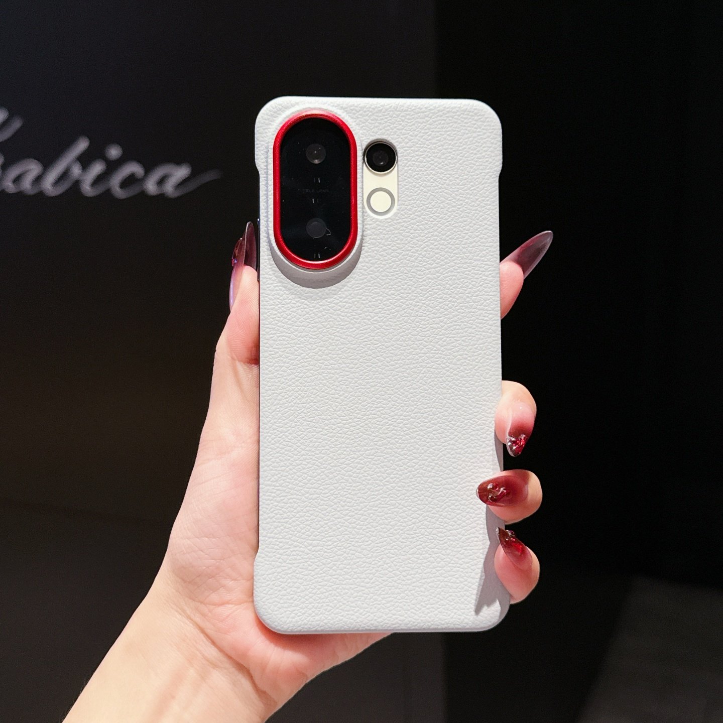 荔枝皮纹适用vivos30手机壳无边框半包步步高S20pro高级感s20素皮外壳S30promini奢华简约潮5g裸机手感保护套