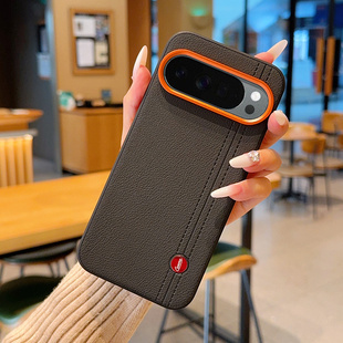 素皮适用谷歌pixel10手机壳新款皮纹Pixel10proXL金甲徕卡线纹轻奢Pixel10A防摔保护套磨砂简约5g商务高级感