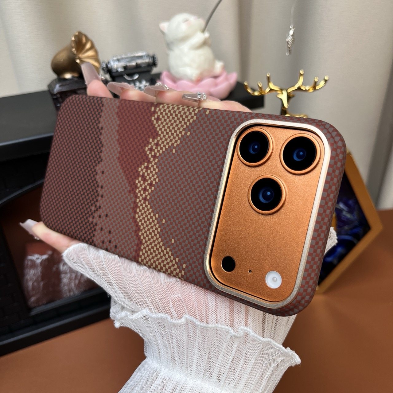 适用苹果17promax手机壳新款碳纤维纹理iPhone16Pro凯夫拉保护壳17PRO带磁吸保护套ip17全包防摔男女高端外壳,3C数码配件,手机保护套/壳,淘宝优惠券,粉丝福利购,淘宝优惠卷