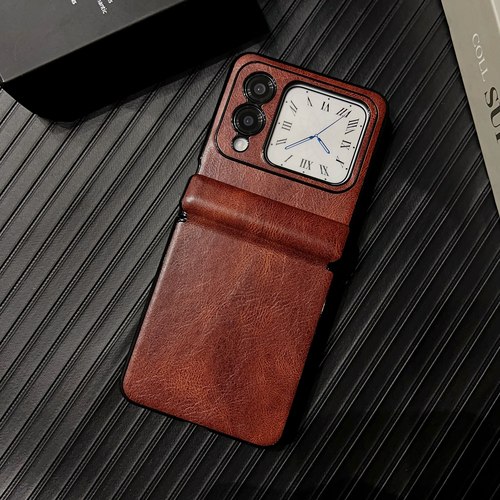 适用华为novaflip手机壳新款novaflip折叠屏皮纹保护套NOVAFlip中轴磁吸铰链全包防摔外壳novafilp防摔保护壳