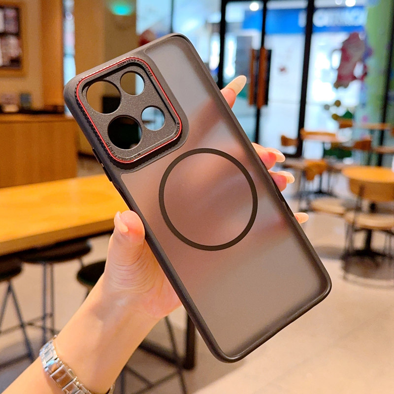 适用于摩托罗拉联想Moto Edge 60Pro手机壳新款Moto G Power2025磁吸透明磨砂气囊防摔Moto G 2025外壳保护壳