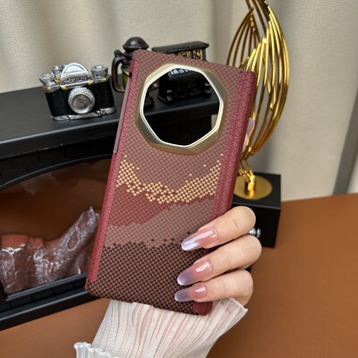 电镀皮纹适用华为mateXTS三折叠手机壳素皮新款高级matext双中轴全包防摔保护套磁吸MateXT情侣男女奢华外壳