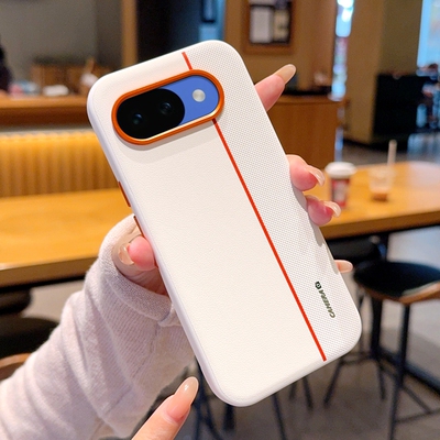 适用谷歌pixel 10A手机壳电镀拼接步步高谷歌pixel 10a新款保护套超薄i素皮高级5g商务外壳男女款潮防摔镜头