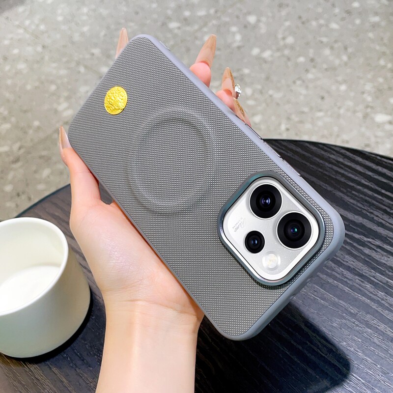 黄财神金甲钻石纹适用opporeno15手机壳新款Reno15pro高级感reno15pro磁吸RENO15全包防摔保护套5g商务男女款
