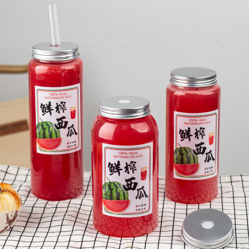 一次性透明PET塑料瓶商用食品级