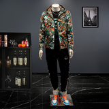 2026男装春季新款连帽夹克外套假模图D2178981P145，男装夹克，电商D217