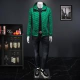 2023男装秋季新款连帽夹克外套假模图D2178222P140，男装夹克，电商D217