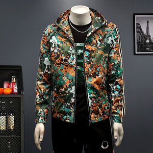 2026男装春季新款连帽夹克外套假模图 D217 8981 P145，男装夹克，电商D217