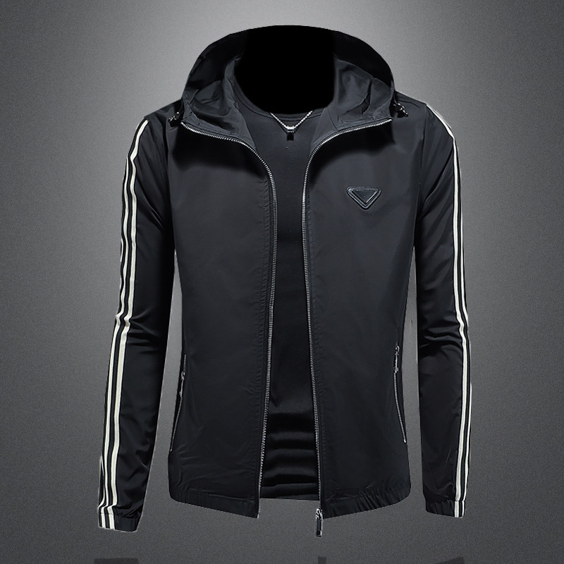 2026男装春季新款连帽夹克外套镂空图D2176618P145，男装夹克，电商D217