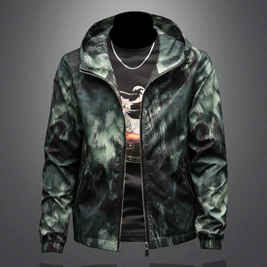 2024男装秋季新款连帽夹克外套 D217 88881 P140，男装夹克，电商D217