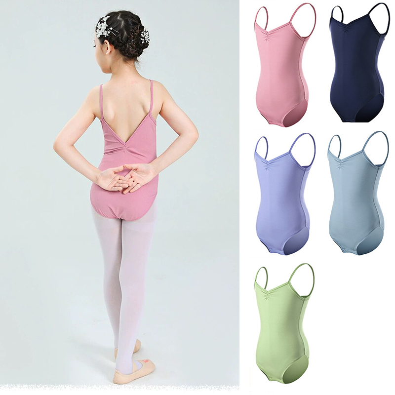 儿童舞蹈服女童吊带芭蕾舞中国舞