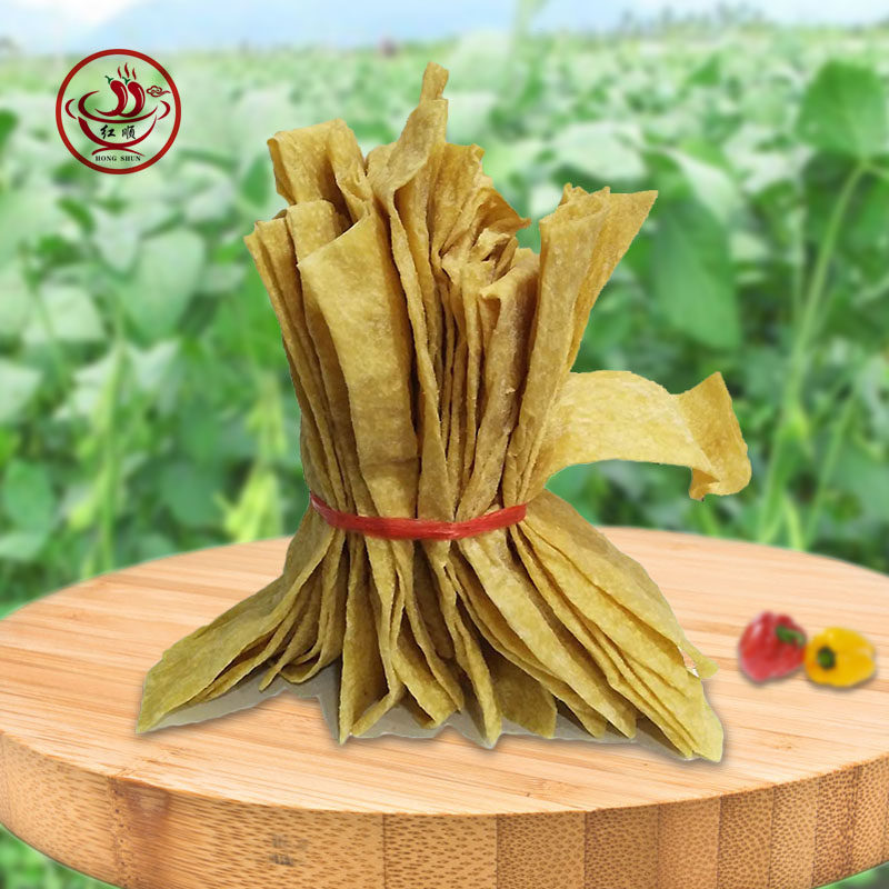 兰州特产豆筋 豆皮风味小吃原料 马三洋芋片 水煮土豆片专用豆皮