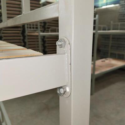 舍人上下铺铁架床学生寝室双人上下宿双人床学培训校双带护栏双人