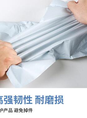 白色厚快加打递袋子大批量防水袋塑袋料快递包袋大号VVY子快递