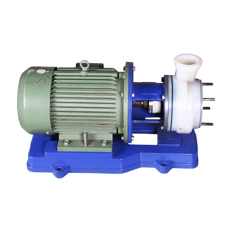 耐蚀富邦氟塑离心泵 卧式单级吸QNH离心单泵 耐腐酸碱料化工泵