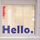 欢迎光临hello风格 饰奶茶店铺橱窗玻璃自粘贴纸 镜拍照英文字母装