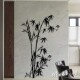 客厅玻璃贴 饰贴水墨画中式 简约水墨竹子背景墙装 饰墙贴纸墙面装