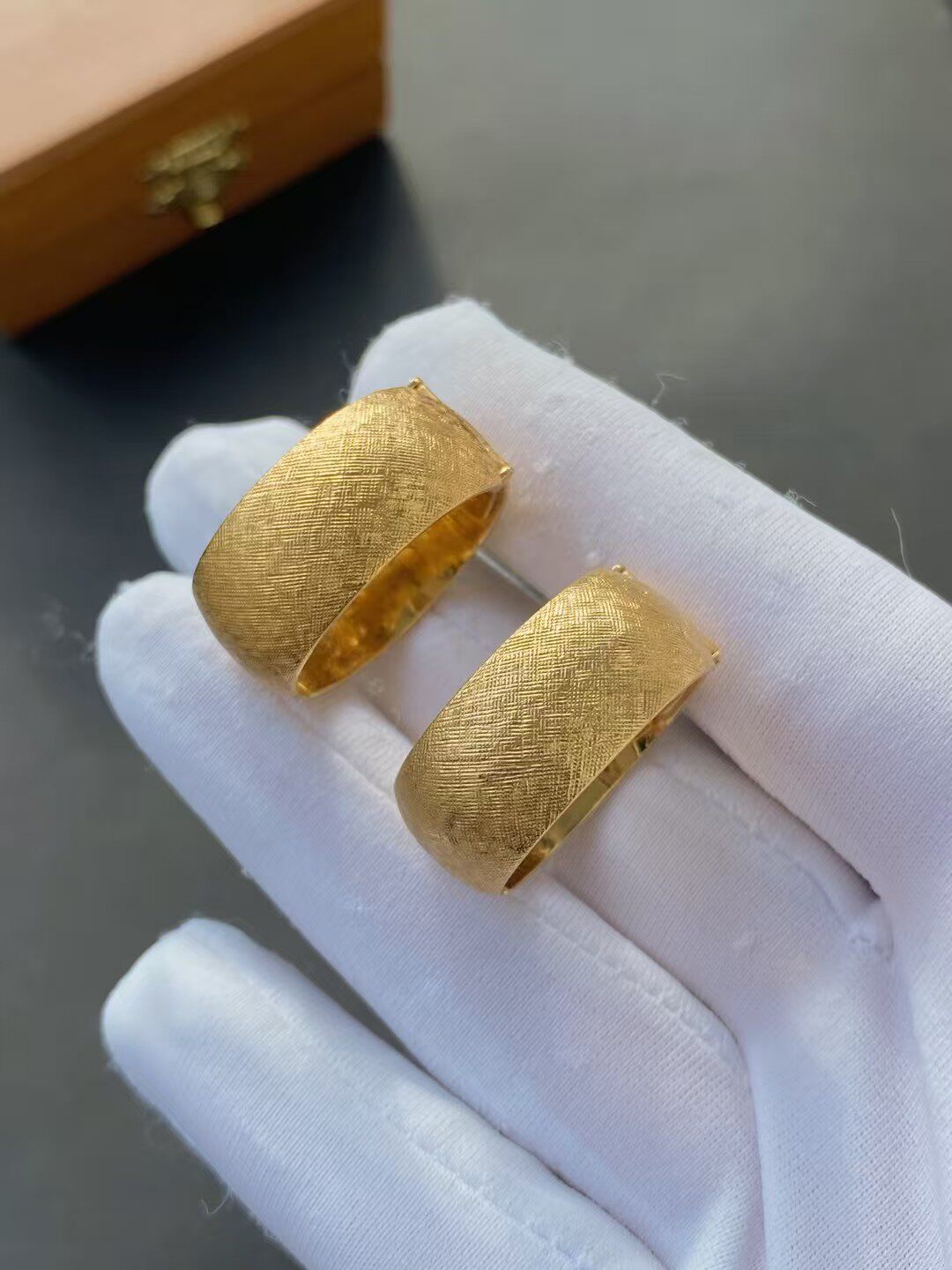 Monet 素金 耳夹耳骨夹 百搭经典 中古Vintage