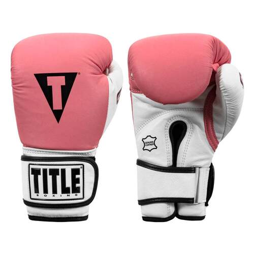 代购Title Boxing男女拳套防护减震皮革加厚健身拳击拳击手套
