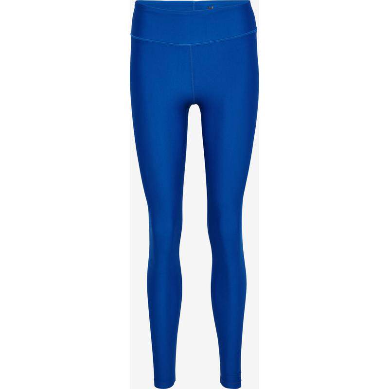 代购HUMMEL女士运动紧身裤贴合身形无内衬舒适穿着弹力面料蓝色