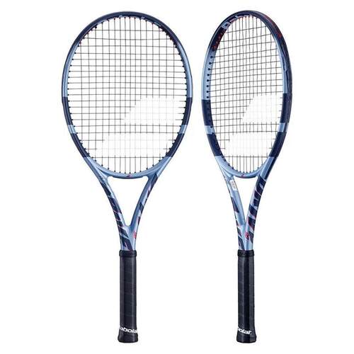 海外代购BABOLAT/百保力网球拍减震高控制蓝色全碳素网球训练