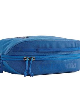 代购PATAGONIA男士收纳包可折叠防泼水多隔层便携式蓝色轻量化