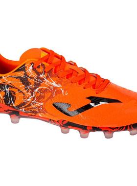 代购JOMA男士足球鞋抓地力强快速响应耐磨稳定支撑合成材料橙色