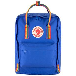 代购 Fjallraven北极狐男女双肩包防水轻便扩容全氯丙彩虹提手