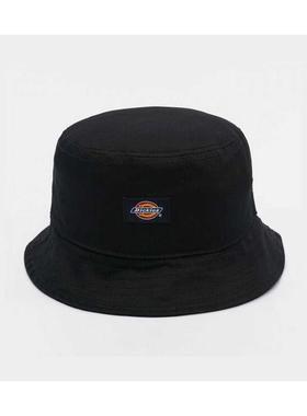 代购Dickies男士渔夫帽防晒遮阳黑色棉质户外夏季帽子爆款休闲