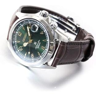 精工日韓款 Seiko 自動機械防水男表毫米真皮表帶米潛水腕表