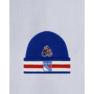 代购MOOSE KNUCKLES慕斯纳可兹男士帽子保暖防风蓝色棉质冬季