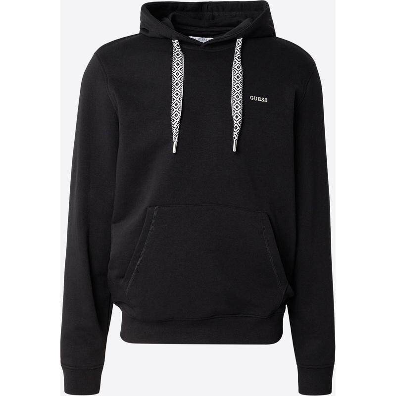 代购GUESS男士卫衣保暖舒适纯色棉质日常休闲外套爆款