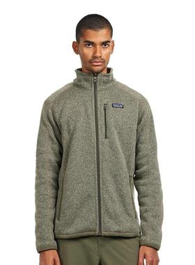 代购PATAGONIA男士抓绒衣保暖防风耐磨Fleece Jacken立领长袖
