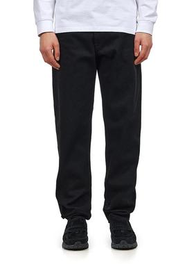 代购Edwin Cosmos男士牛仔裤耐用耐磨黑色厚实日常通勤男裤潮流