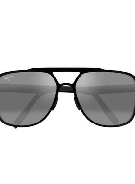 海外代购MauiJim男士太阳眼镜偏光防眩光金属框方框驾驶户外出行