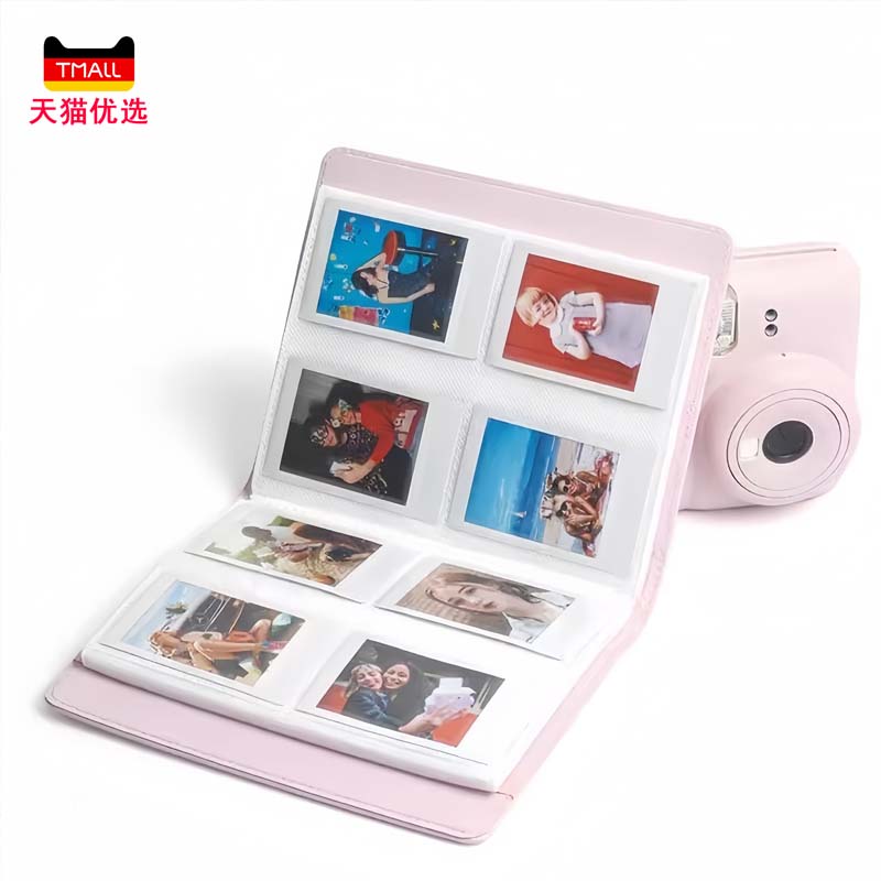 卡册3寸相片收纳册富士拍立得相簿收纳本mini12/11/7+/SE相纸相簿