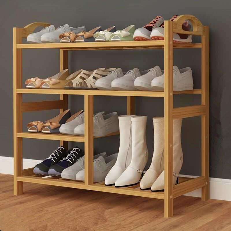 楠木鞋架鞋柜简易可放靴子家用竹子实木竹制组装多层木质简约现代|ruв категории жилой мебели, рама тип, башмак стойки - от Buy2taobao.com для оказания профессиональной услуги покупки агента Taobao