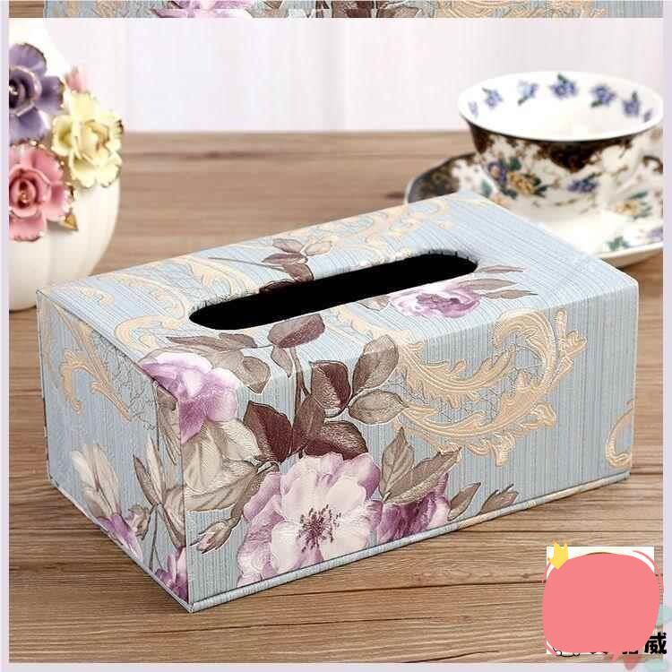 欧式纸巾盒家用客厅茶几餐巾纸抽盒创意面纸盒简约餐厅家居抽纸盒